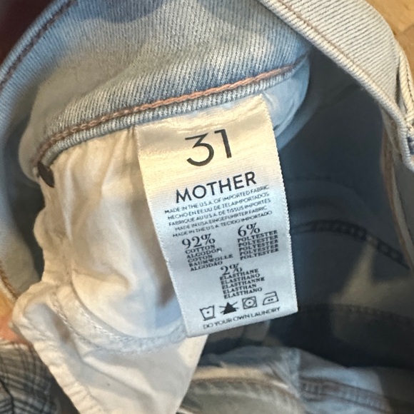 MOTHER Light Blue Women's Jeans - Picture 5 of 5